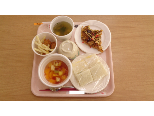 本日のメニューです。どのメニューも美味しそうですね♪