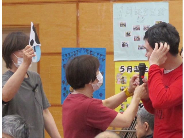 何処からか鳴き声も聞こえてきました👂答えは分かったかな❔