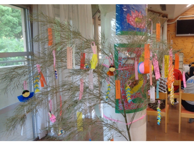 短冊に書いた願いが叶うといいですね！