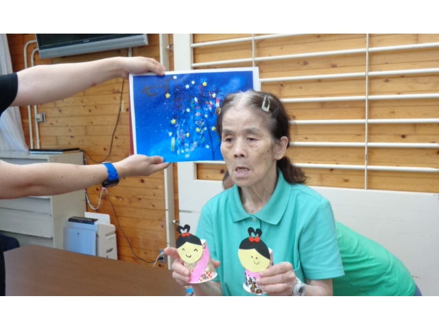 織姫様と彦星様と記念撮影📷