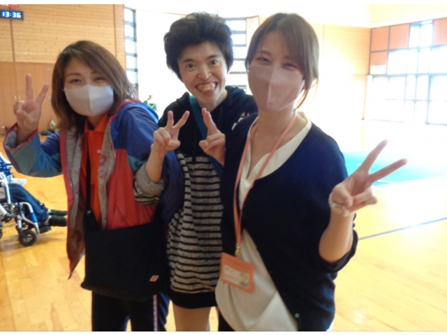 会場に来て早々に以前、お世話になった職員さんに会う事が出来ました。