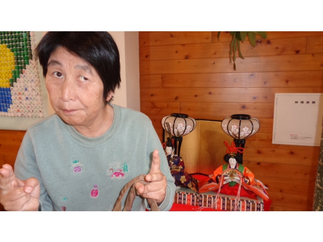 ２階も雛人形と撮影してきました