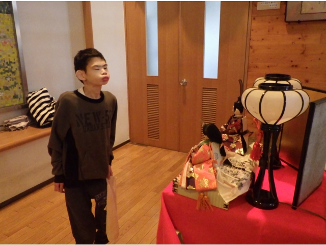 男の子もしっかり参加しました。