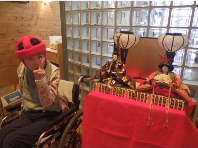 にっこりピース！