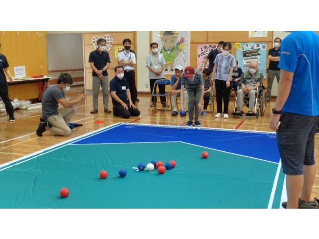 好プレーの連続で、そのたびに歓声が上がりました。