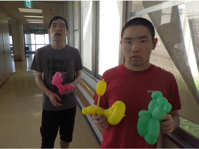 希望者で風船はお持ち帰りしました🎈