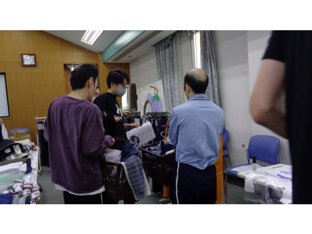 一緒に選びました！