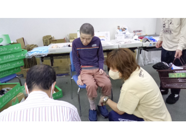 職員も一緒に確認