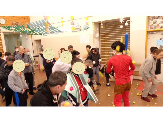 鬼はー外～👹、福はー内～☻