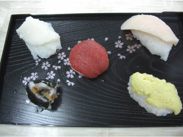 ソフト食のお寿司です