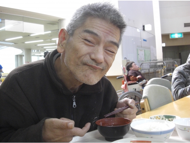 お汁粉が大好きな利用者様です！