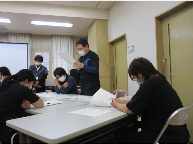 違った視点での考えを共有。