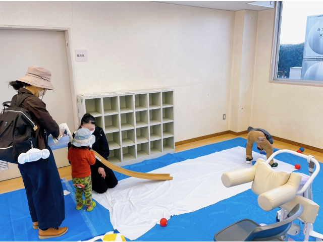 ボッチャと福祉機器『Hug』