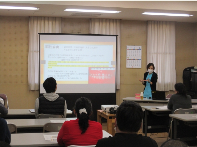 各障害の特性に分けて、ケア方法をお話いただきました！