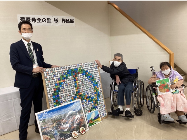 素敵な展示スペースをご用意いただきました！