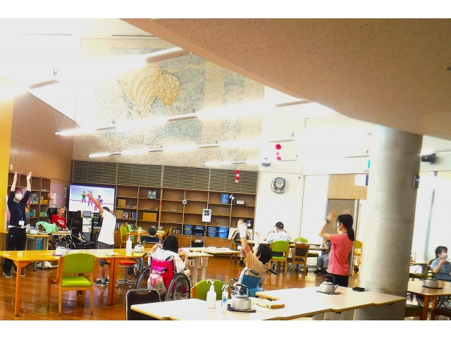 朝の会・ラジオ体操　　　　　　　　　　　　　　　　　　　　　　　　（第２生活支援）