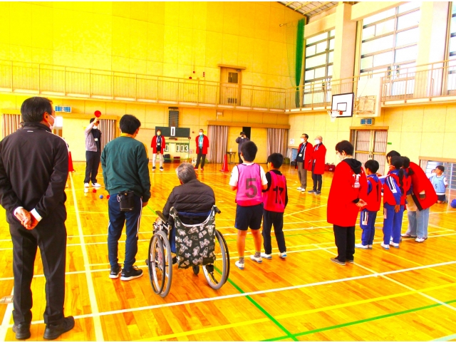 ボッチャ体験教室