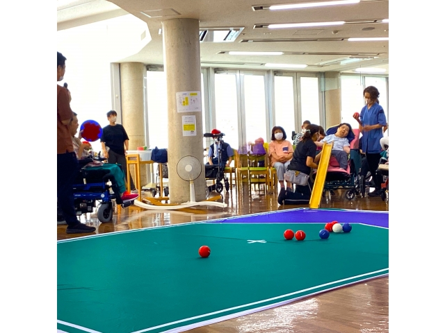 息を合わせてランプを使います。