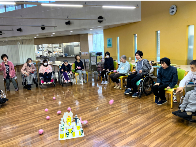 一斉に「それー!」