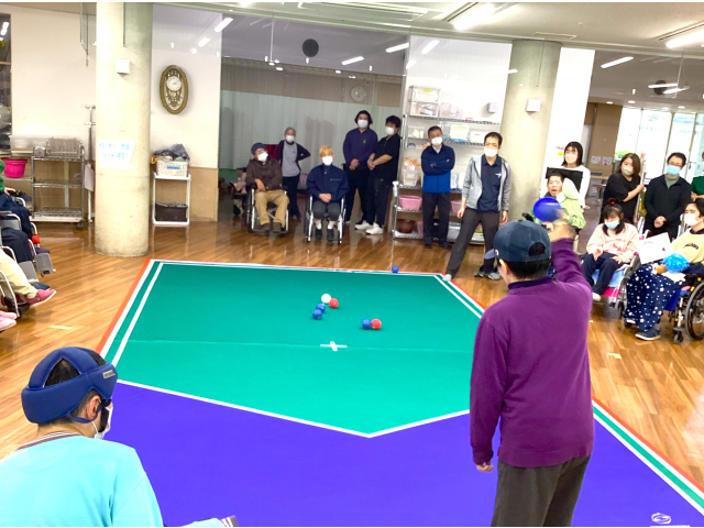 よ～く狙って!!