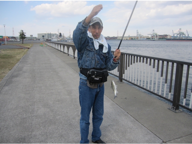 見事釣り上げました！