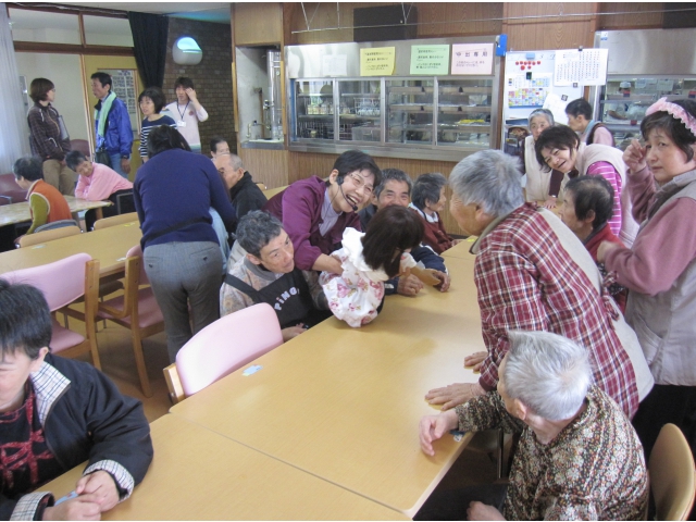 みんなとあいさつ（＾－＾）