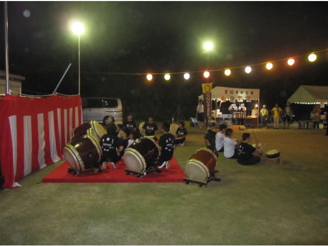 半田蔵太鼓の皆様の迫力ある演技。
