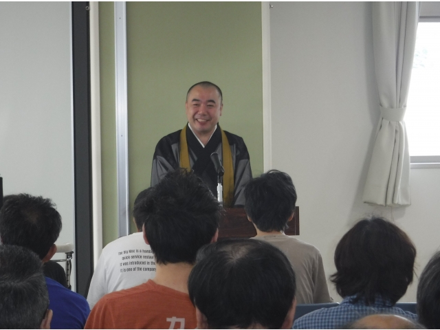 最後に説法をしていただきました。