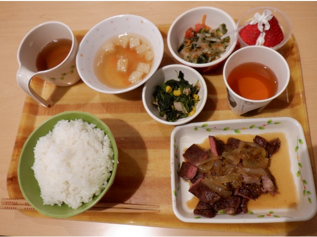 4.ステーキの完成！！