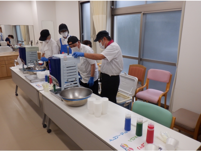 できたてを食べていただきます。