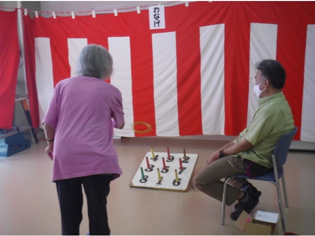 輪投げコーナー