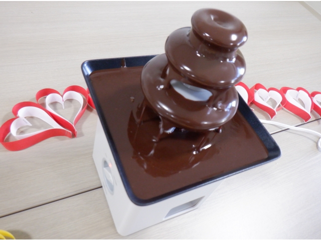 チョコも準備万端！！