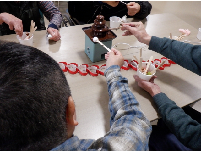 いざ！チョコの滝へ♪