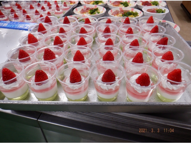 特製3色ゼリー！！