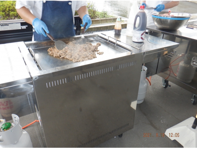 用意した牛肉の総量20kg。