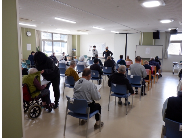 前回同様の会場セッティング