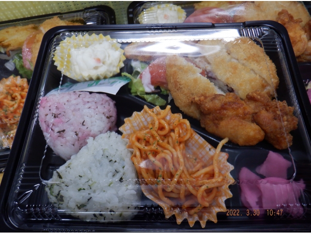お花見弁当