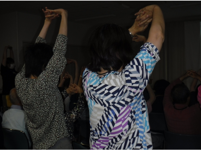 しっかり体操していきます