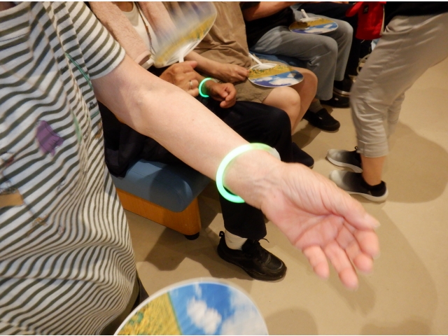 みんなでお揃いの色にしました💛