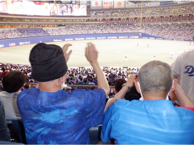 チアドラと一緒に踊りました