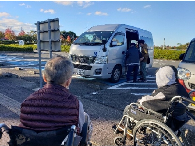 風が強く　帰ろうとしたその時に！