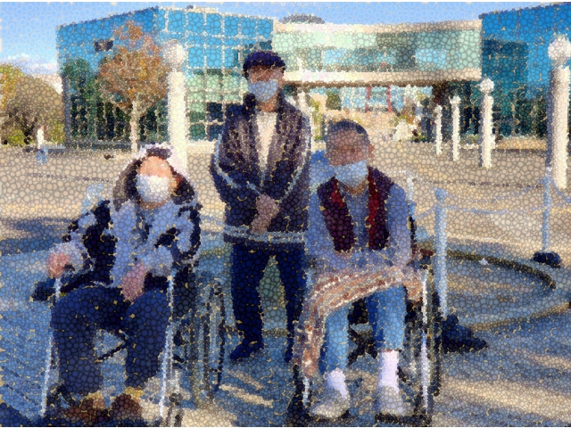 まずは一枚　パチリ📷