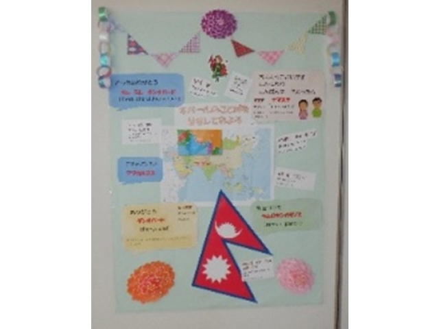 ネパール語を掲示したのでご利用者さまが自主練している姿が見られました👏