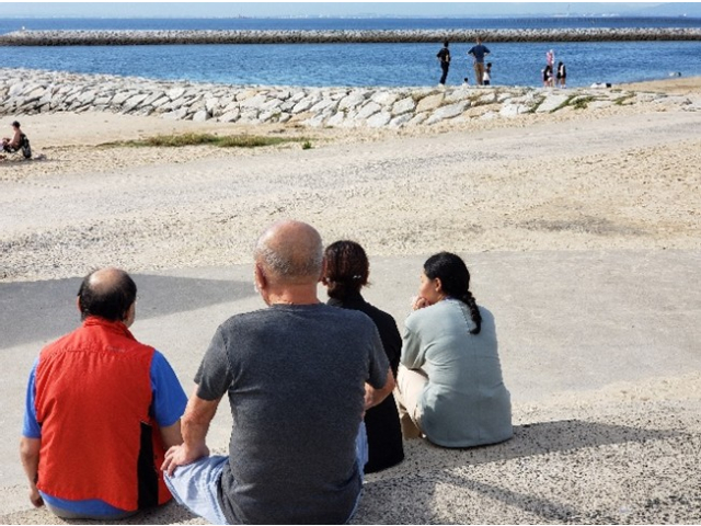 海のキラキラがまぶしい～✨