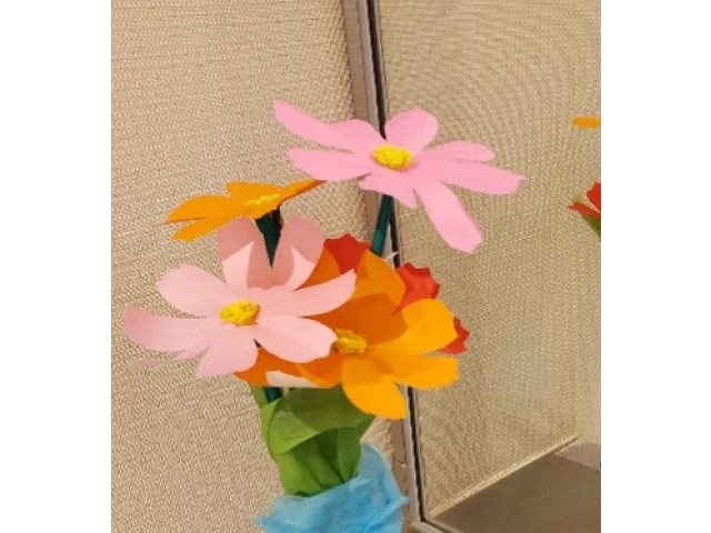 コスモスも作りました👏👏👏