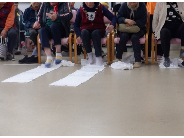 タオル徒競走は思わぬハプニング👼👹🤣🤣