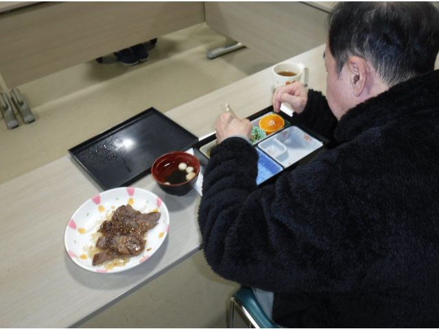 こちらはステーキ！素敵です😁👍