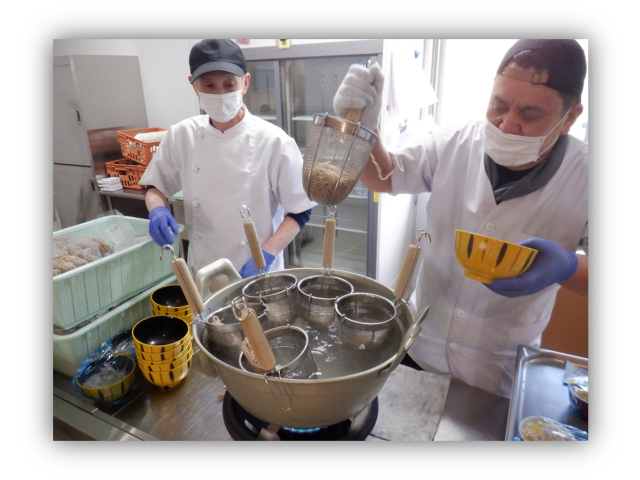 茹で上がったら