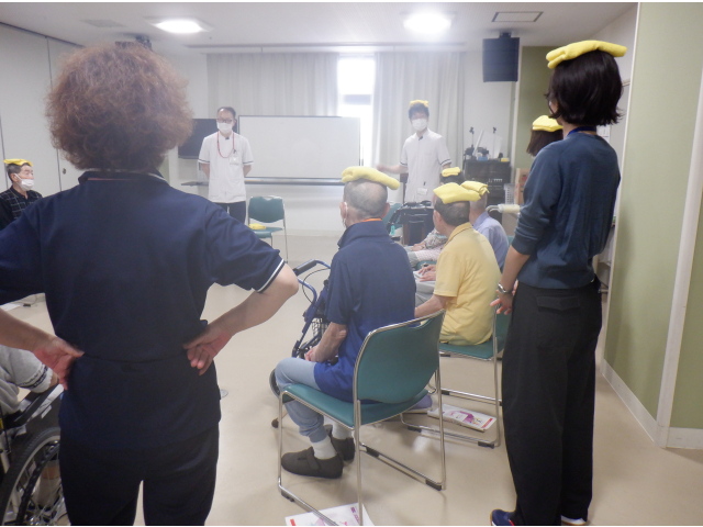 タオルが落ちないように慎重に🤣