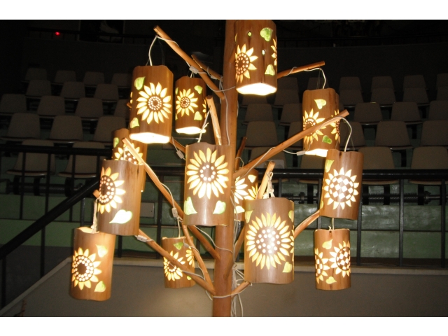 夏にピッタリのヒマワリがきれいです。